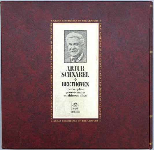 Ludwig van Beethoven, Artur Schnabel : The Complete Piano Sonatas On Thirteen Discs (13xLP, Comp, Mono + Box)