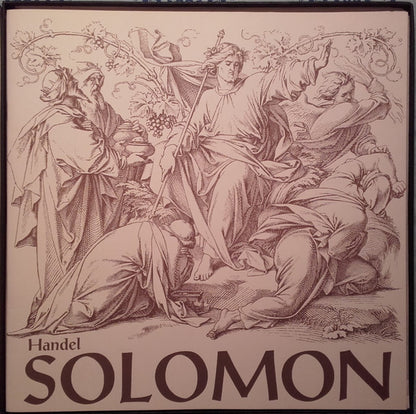 Georg Friedrich Händel, John Shirley-Quirk, Alexander Young, Saramae Endich, Patricia Brooks, Wiener Volksopernorchester, Wiener Jeunesse-Chor, Stephen Simon (2) : Solomon (3xLP + Box)