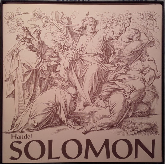 Georg Friedrich Händel, John Shirley-Quirk, Alexander Young, Saramae Endich, Patricia Brooks, Wiener Volksopernorchester, Wiener Jeunesse-Chor, Stephen Simon (2) : Solomon (3xLP + Box)