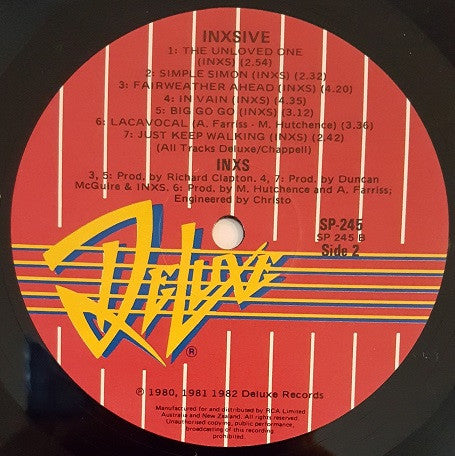 INXS : INXSIVE (LP, Comp)