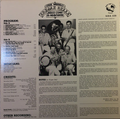 Steve Waddell's Creole Bells : Frisco Comes To Melbourne (LP, Album)