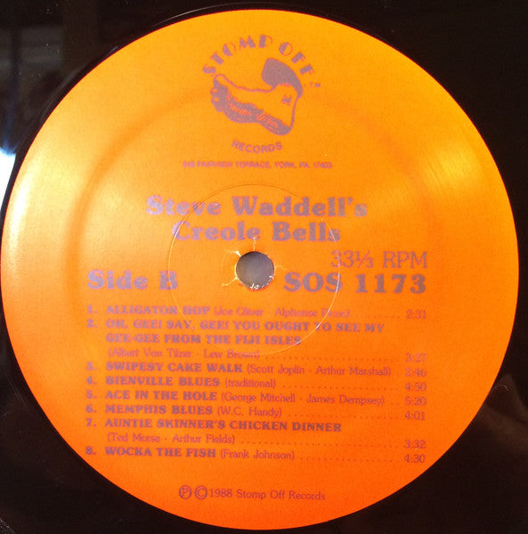 Steve Waddell's Creole Bells : Frisco Comes To Melbourne (LP, Album)