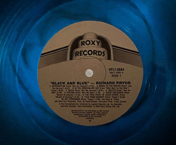 Richard Pryor : Black n' Blue (LP, Album, Blu)