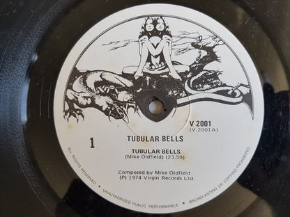 Mike Oldfield : Tubular Bells (LP, Album, Bla)