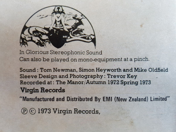 Mike Oldfield : Tubular Bells (LP, Album, Bla)