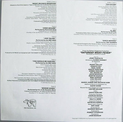 Various : Saturday Night Fever (The Original Movie Sound Track) (2xLP, Album, Ltd, Sil)