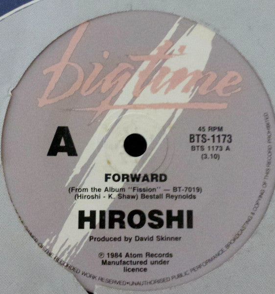Hiroshi* : Forward (7", Single)