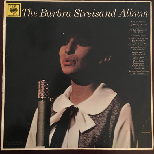 Barbra Streisand : The Barbra Streisand Album (LP, Album)