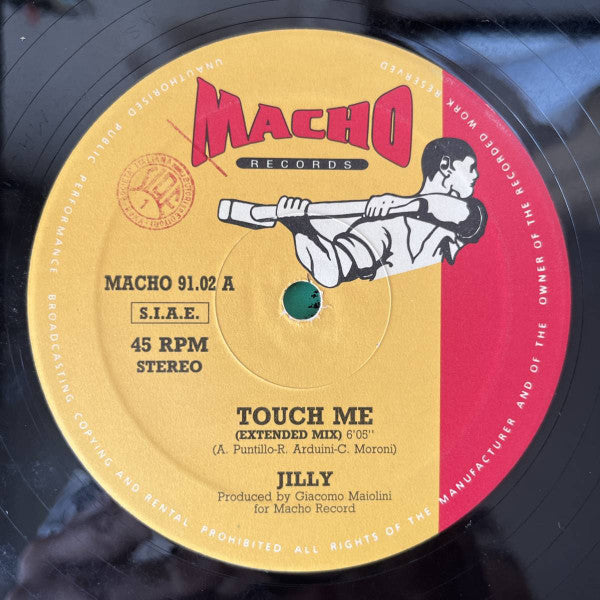 Jilly (2) : Touch Me (12", Single)