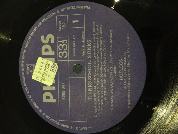 Hotlegs : Thinks School Stinks (LP, Album)