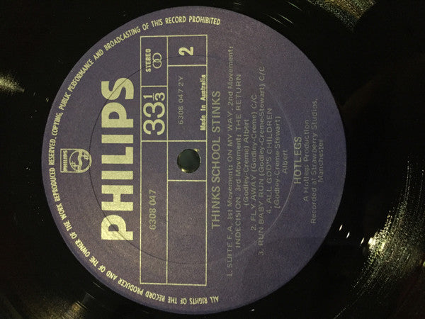 Hotlegs : Thinks School Stinks (LP, Album)
