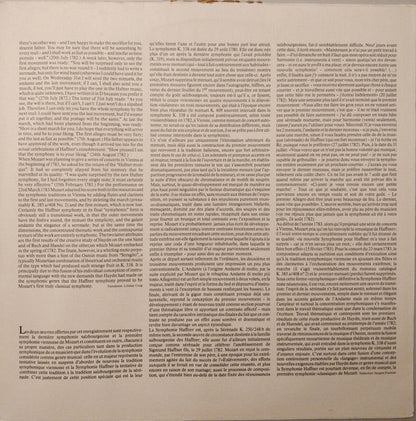 Wolfgang Amadeus Mozart - Concertgebouworkest, Nikolaus Harnoncourt : Symphonies Nr.35 »Haffner« & Nr.34 (LP, Blu)