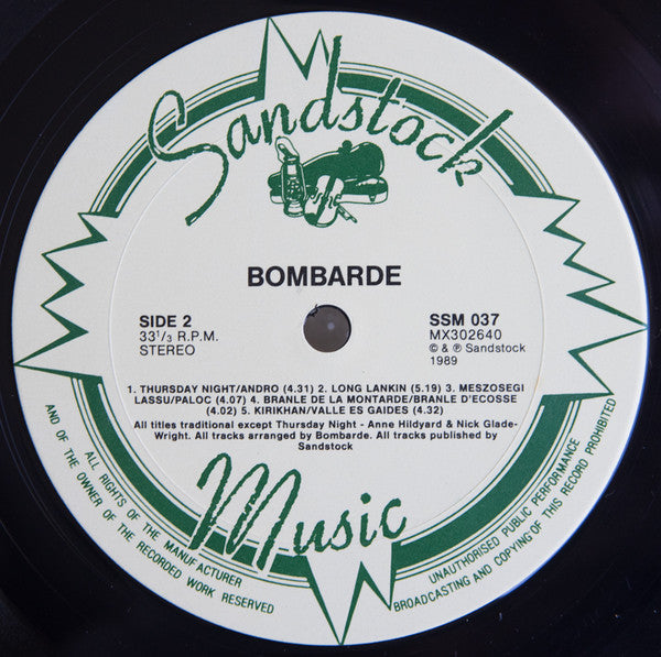 Bombarde (2) : Bombarde  (LP)