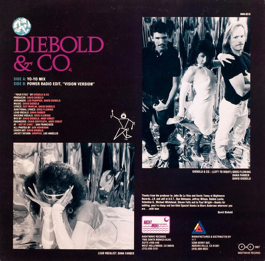 Diebold & Co. : Your Eyes (12")
