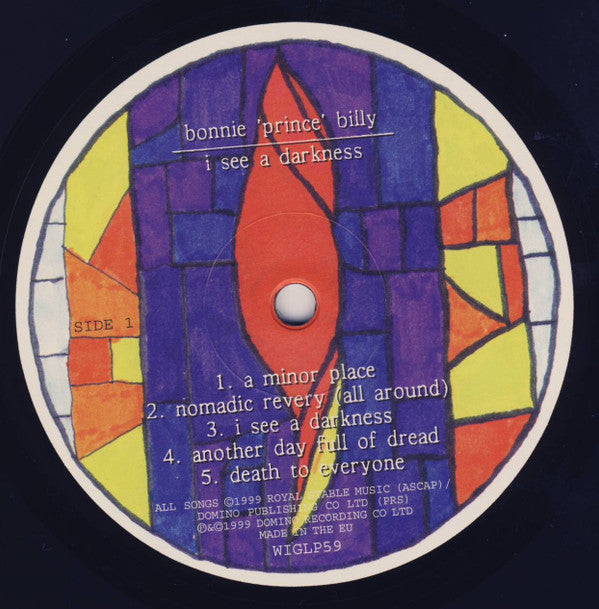 Bonnie 'Prince' Billy* : I See A Darkness (LP, Album, RP)