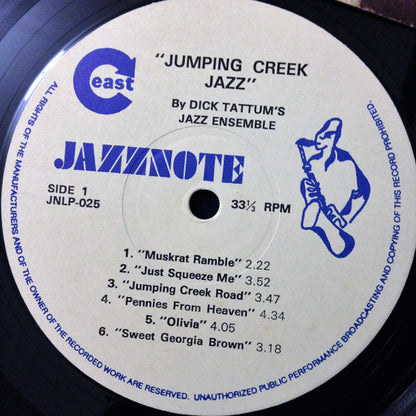 Dick Tattam : Jumping Creek Jazz (LP, Album)