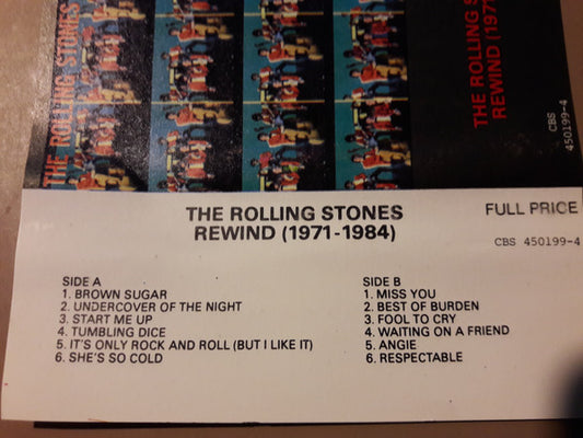 The Rolling Stones : Rewind (1971-1984) (Cass, Comp)
