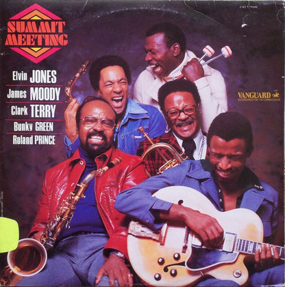 Elvin Jones, James Moody, Clark Terry, Bunky Green, Roland Prince : Summit Meeting (LP, Album)