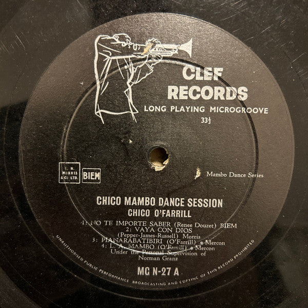 Chico O'Farrill : Mambo Dance Session (10", Album)