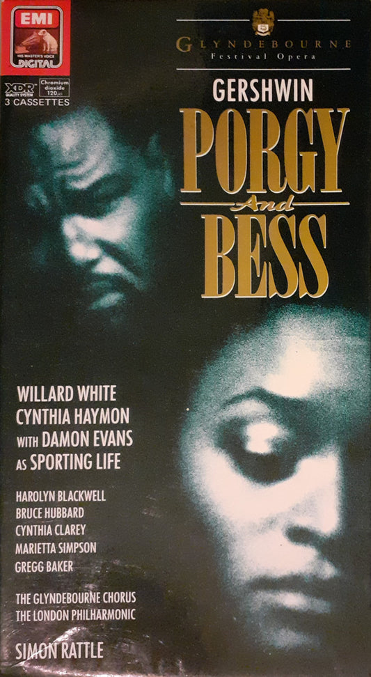 George Gershwin, Willard White, Cynthia Haymon, Damon Evans, Harolyn Blackwell, Bruce Hubbard, Cynthia Clarey, Marietta Simpson, Gregg Baker, London Philharmonic Orchestra, Sir Simon Rattle : Porgy And Bess (3xCass, Album + Box)
