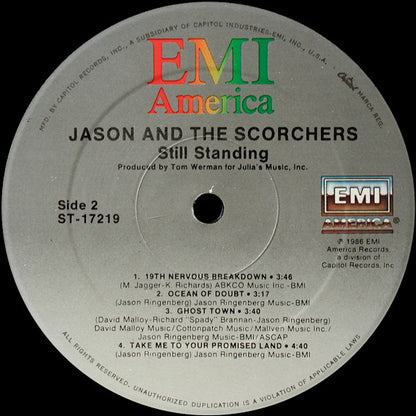 Jason & The Scorchers : Still Standing (LP, Album)