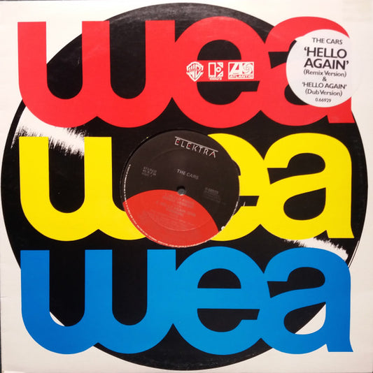 The Cars : Hello Again (12", Single)