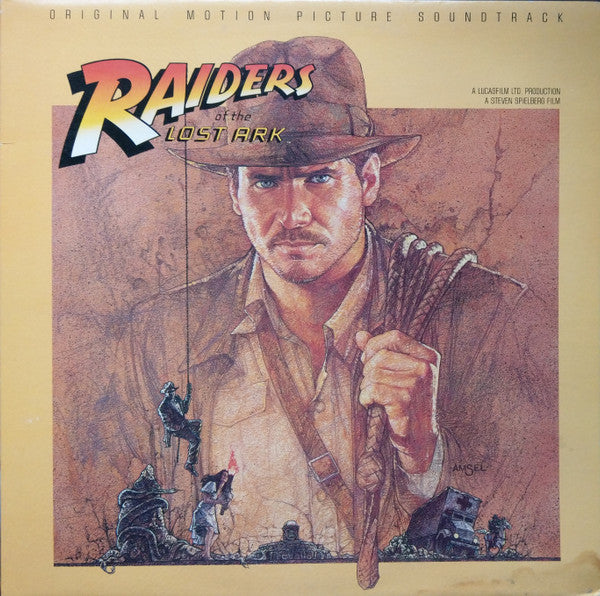 John Williams (4) : Raiders Of The Lost Ark (The Original Motion Picture Soundtrack) (LP, RE)