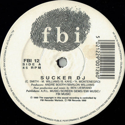 Dimples D : Sucker DJ (12", Dam)