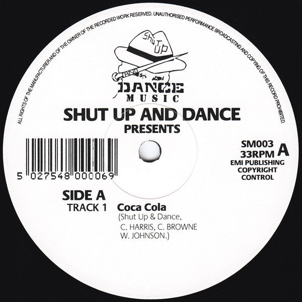 Shut Up & Dance : Coca Cola (Remix) / Bastards (12", S/Sided)