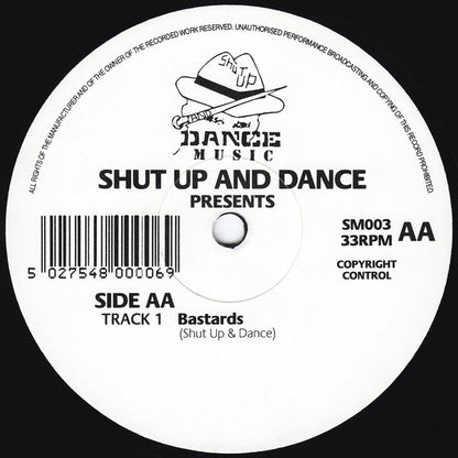 Shut Up & Dance : Coca Cola (Remix) / Bastards (12", S/Sided)