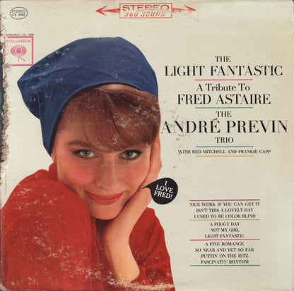The André Previn Trio With Red Mitchell And Frankie Capp* : The Light Fantastic: A Tribute To Fred Astaire (LP, Album)