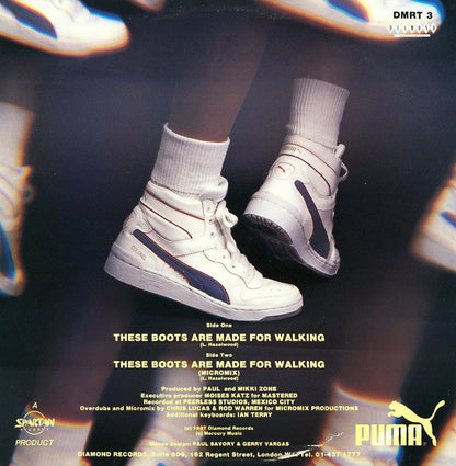 Jessica Williams Meets Man 2 Man : These Boots Are Made For Walking (12")