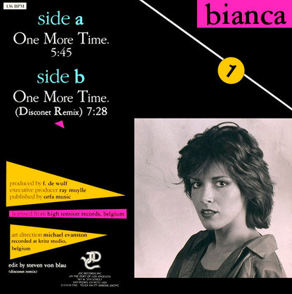Bianca : One More Time. (12")
