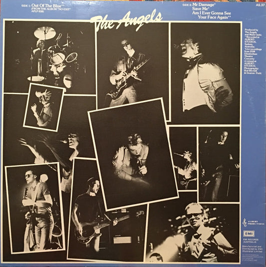 The Angels : Out Of The Blue (12", Maxi, Bla)
