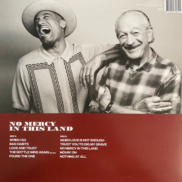 Ben Harper And Charlie Musselwhite : No Mercy In This Land (LP, Album, 180)