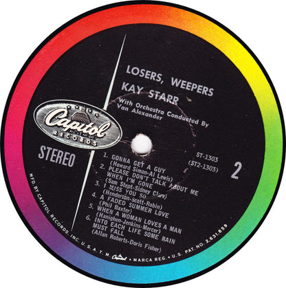 Kay Starr : Losers, Weepers (LP, Album)