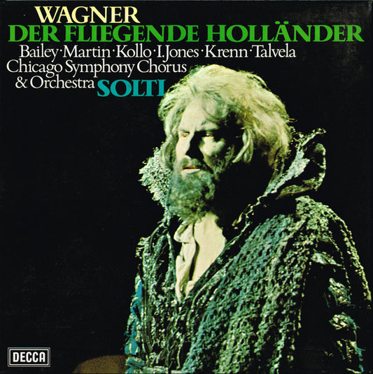 Wagner* - Bailey*, Martin*, Kollo*, I. Jones*, Krenn*, Talvela*, Chicago Symphony Chorus & Orchestra*, Solti* : Der Fliegende Holländer (3xLP, Album + Box)