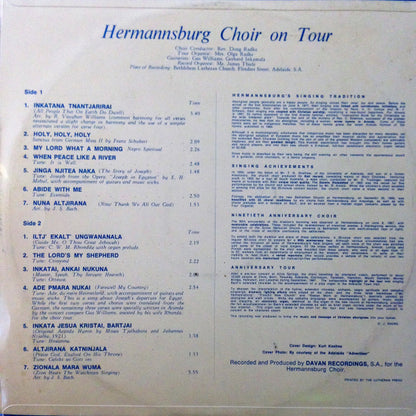 Hermannsburg Choir : Hermannsburg Choir On Tour (LP, Album)
