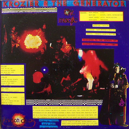 Geoff Krozier & Rainbow Generator : Tranceformer (2xLP, Album, Ltd, Num)