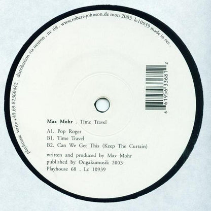 Max Mohr : Time Travel (12")