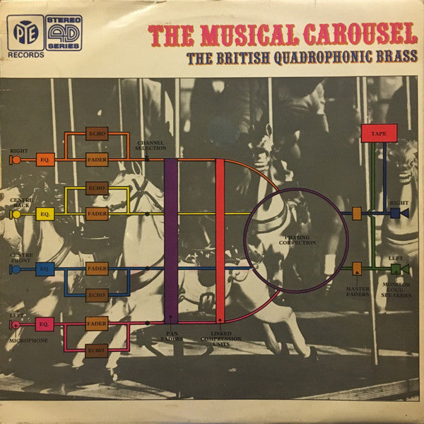 The British Quadrophonic Brass : The Musical Carousel (LP, Album)