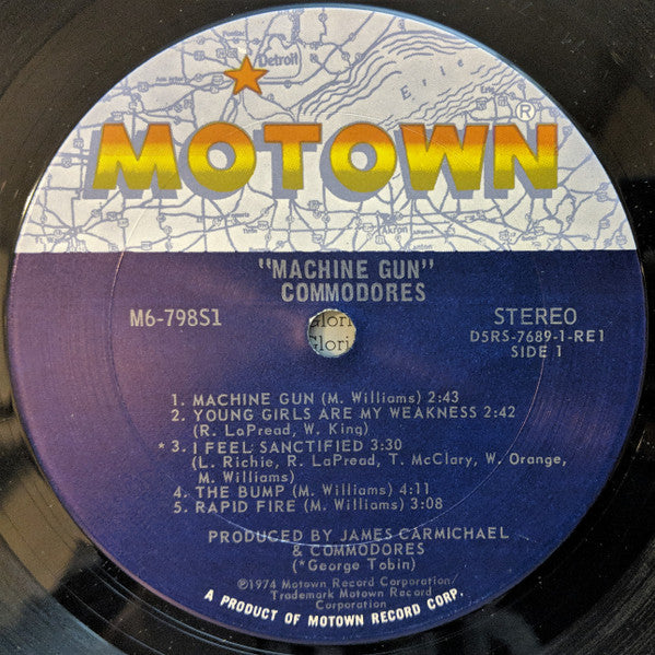 Commodores : Machine Gun (LP, Album)
