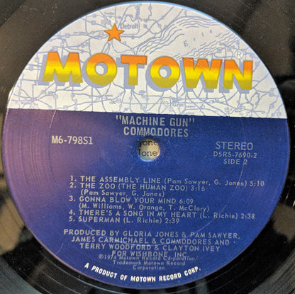 Commodores : Machine Gun (LP, Album)