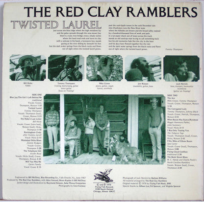 The Red Clay Ramblers : Twisted Laurel (LP, Album)