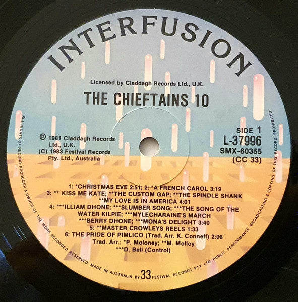The Chieftains : The Chieftains 10 (LP, Album)