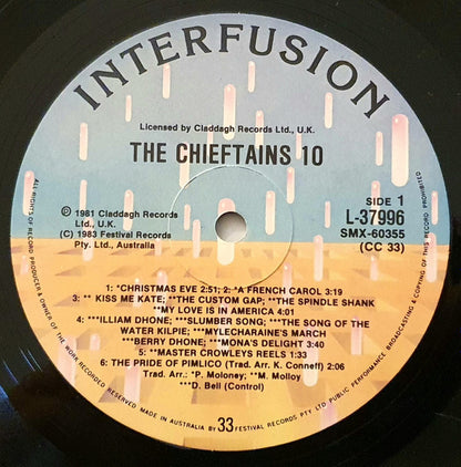 The Chieftains : The Chieftains 10 (LP, Album)