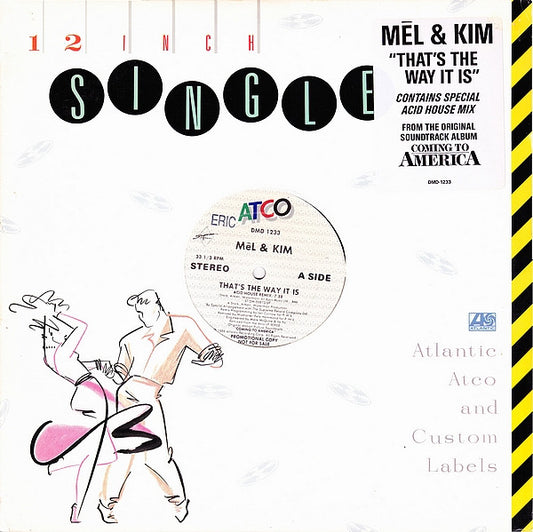 Mel & Kim : That's The Way It Is (12", Promo)