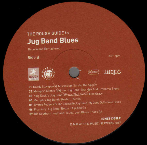 Various : The Rough Guide To Jug Band Blues (Reborn And Remastered) (LP, RSD, Comp, Ltd, RM)