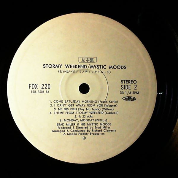 The Mystic Moods Orchestra : Stormy Weekend (LP, Album, Promo)