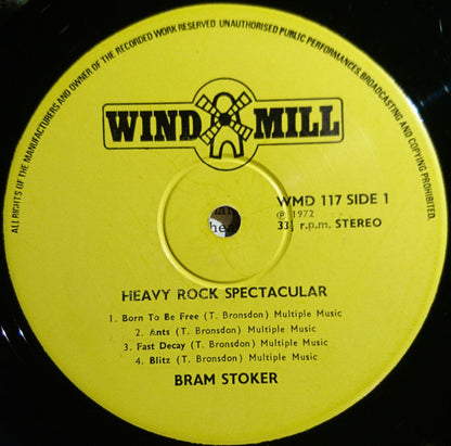 Bram Stoker (2) : Heavy Rock Spectacular (LP, Album)